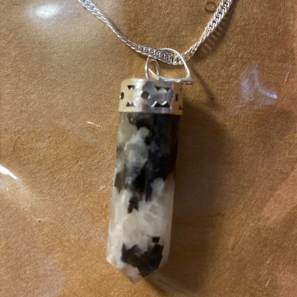 Moonstone Pendant Necklace